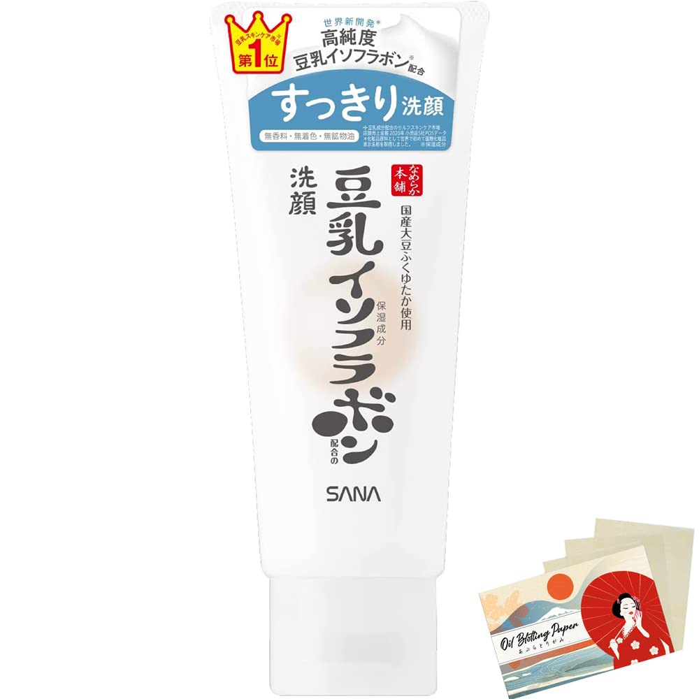 Nameraka Honpo Sana Soy Milk Isoflavone Cleansing Face Wash NC 150g