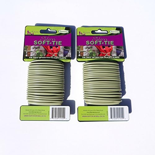 Slim Soft Tie Garden Plant Tie - 2 Pack - Each Pack 8 Metres