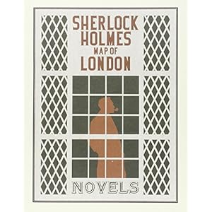 Sherlock Holmes Map of London. Novels Paperback – Gevouwen Kaart, 3 juni 2015