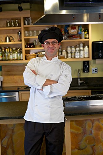 Mercer Culinary M60110BK Millennia Beret, Black