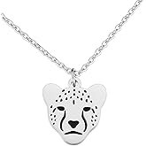 AHAETH Cheetah Necklace For Women Necklaces Leopard Charm Jewelry Set Ideas Cheetah Pendant Necklace
