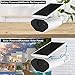 Outdoor Solar Battery Power Security Camera,1080P Wireless Rechargeable Battery IP Camera with Motion Detection, IP CCTV Video Cam with Night Vision and SD Card Slot for Indoor and Outdoor Suveillance