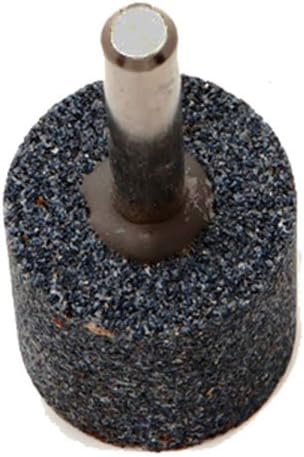 Forney 60036 Mounted Grinding Point with 1/4-Inch Shank, Cylindrical, 1-Inch-by-1-Inch,Silver and Grey