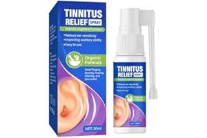 UpdateClassic Tinnitus Rêliêf Spray, Effective Ear Ringing Rêliêf Treatment, Improve Ear Discomfort, Gentle Tinnitus Solution for Ringing Ears, 30mL