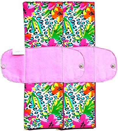 Eco Femme Vibrant Range Foldable Reusable Sanitary Pad - Pack Of 2