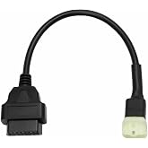 Goliton OBD2 OBDII 6 Pin 16 Pin Diagnostic Adapter Cable Compatible with KTM Moto