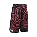 Under Armour Boys' Eliminator Printed Shorts, Risk Red (608)/White, Youth Large