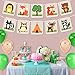 Woodland Animals Banner - Baby Shower Nursery Decorations Supplies or Camping Birthday Party - Forest Creatures (LARGE)