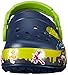 crocs TMNT II K Light-Up Clog (Infant/Toddler/Little Kid/Big Kid), Navy/Volt Green, 9 M US Toddler