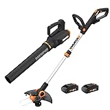 WORX 20V String Trimmer Cordless & Edger 3.0 + Leaf