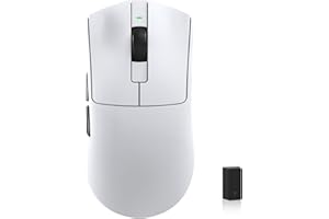 KYSONA Jupiter PRO Wireless Gaming Mouse, 26000 DPI, PAW33995 Optical Sensor, Ultralight 49g, Cool-Touch Surface Coating, 300