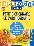 Image de Petit dictionnaire de l'orthographe