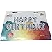 Mcolour balloon Silver Helium Foil balloons, Party Wedding Supply HAPPY BIRTHDAY Shaped Balloon by Mcolour Balloon