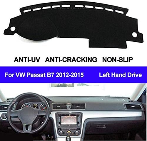 XIANGFA Car Dashboard Cover For Volkswagen VW Passat B7 2012 2013 2014 2015 Dash Mat Dash Pad Carpet Sun Shade Anti-UV Anti-slip