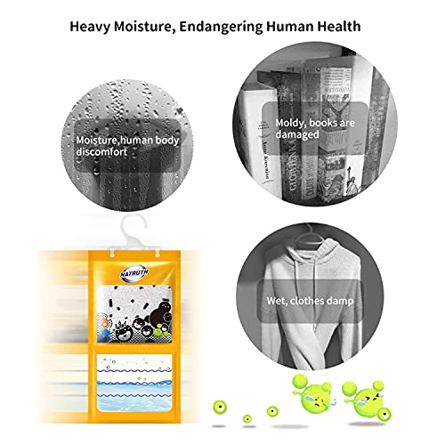 NATRUTH 10PACK Moisture Absorber Packets With Activated Charcoal