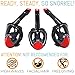 COZIA DESIGN Snorkel Mask - Full Face Snorkel Mask, 180° Panoramic View Scuba Mask, Anti Fog and Anti Leak Snorkeling Gear, Carrying Bag & Earplugs Included