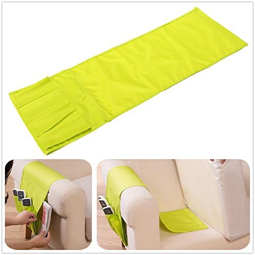 Raza New Bright Color Sofa Arm Chair Couch Sofa TV Remote Control Pockets Mobile Phone Holder &amp; Organiser Storage Bag
