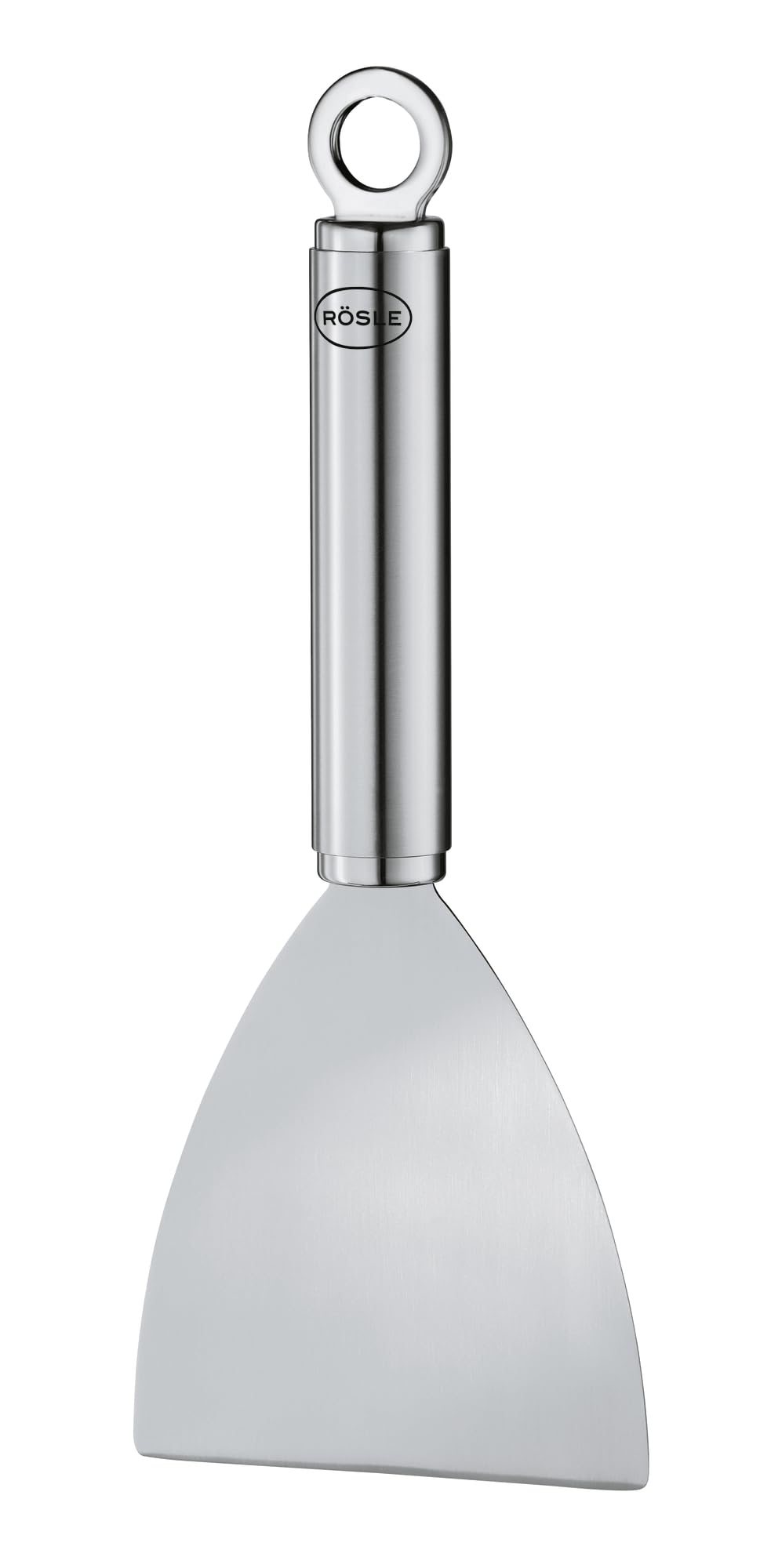 RÖSLE 25063 Barbecue Grill Scraper, Stainless Steel, 29x10x2.5 cm