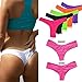 2017 NEW Womens Swimwear Sexy Sweet Heart Brazilian Bikini Bottom Hipster Swimsuit Beachwear Swimwear, Black, Small