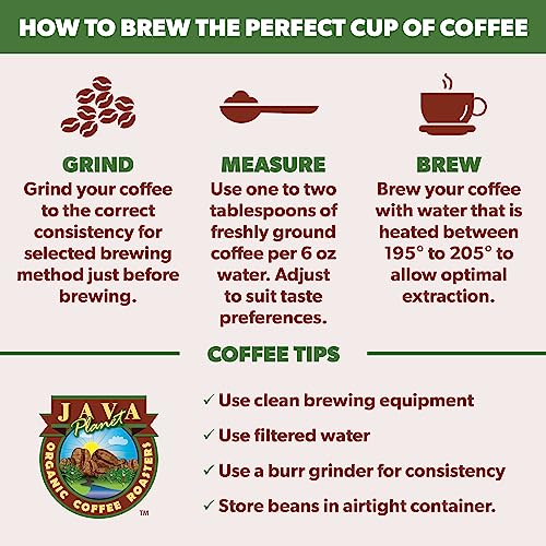 Java Organic, Espresso Blend, Smooth Full Flavored Organic