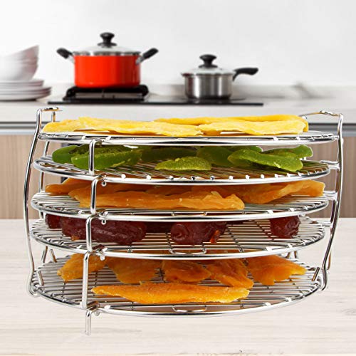 Aiduy Dehydrator Stand Accessories for Ninja Foodi 6.5 qt & 8 qt, Food Grade Stainless Steel Dehydrator Rack Compatible with Ninja Foodi Pressure Cooker and Air Fryer 6.5 and 8 Quart
