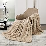 PUMEI Fleece Blanket - Throw Blanket for Couch