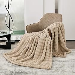 PUMEI Fleece Blanket - Throw Blanket for Couch