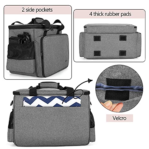 Luxja Sewing Machine Carrying Bag with Removable Padding Pad, Tote Bag