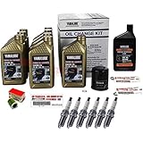 YAMAHA SHO VMAX V6 250 225 200 VF250 VF200 VF225 Outboard 4-Stroke Oil Change & Maintenance Kit Oil Filter Fuel Filter Lower Unit Gear Lube HD Kit Gaskets NGK LFR6A-11 Spark Plugs LUB-MRNSH-KT-05
