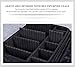 Travel Makeup Train Case, 3 Layers Waterproof Big Travel Makeup Bag Cosmetic Organizer with Adjustable Dividers