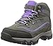 HI-TEC Women's Skamania Mid Waterproof Hiking Boot, Grey/Viola,8.5 M US