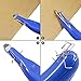 4 Pack Magnetic Staple Remover, FineGood Push Full Professional Easy Set for School, Office and Home - Blue