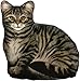 Fiddler's Elbow FE75 Brown Tabby Doorstop