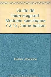 Guide de l'aide-soignant