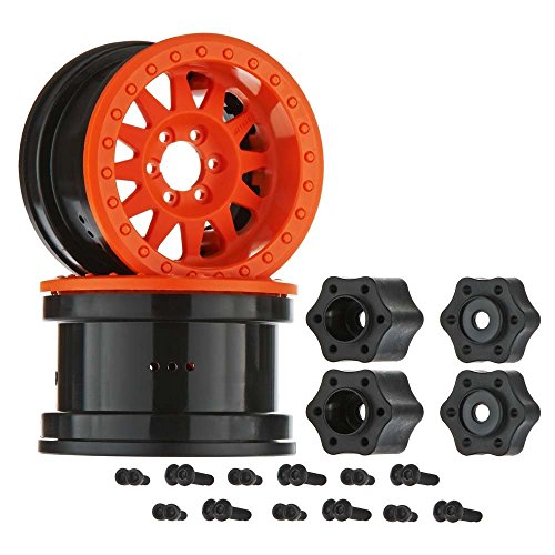 Axial AX31364 2.2 Method Beadlock Wheel, Orange
