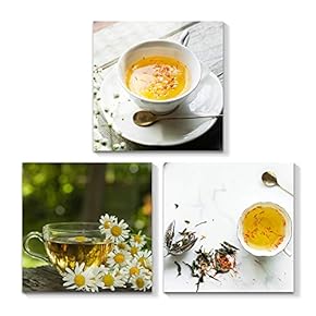 for Living Room Bedroom Home Artwork Foods Paintings x3 Panels