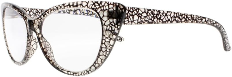 Women Cat Eye Grey&White Color Designer Reading Glasses Readers +1.00 ~ +4.00 Eyewears