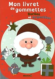 Mon livret de gommettes dorées et argentées