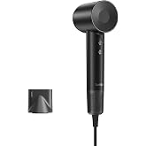 Laifen Swift Professional High-Speed Hair Dryer, 200M Negative Ions, Black | Radiant Shine &amp; Frizz Control, Smart Temperature Control, Salon-Like, Low Noise, Perfect for Sleek Styling &amp; Daily Use