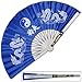 Armory Replicas Japanese Tessen-Jutsu Iron Fan Tai Chi Blue