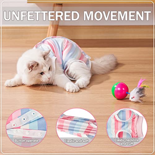 Cats Recovery Suit, Cat Recovery Onesie Male & Female Cats Abdominal