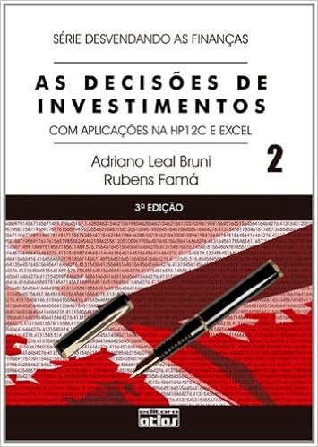 As Decisoes De Investimentos Volume 2 Adriano Leal Bruni 9788522447190 Amazon Com Books