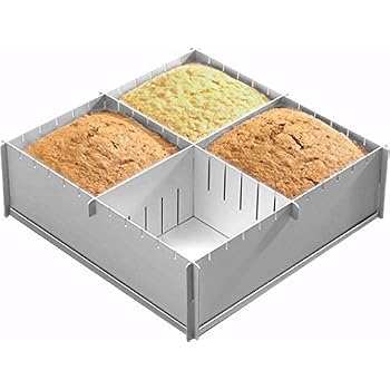 non stick 9 13 x pan Silverwood Square Pan Multi 16 Amazon.com: piece Cake Alan