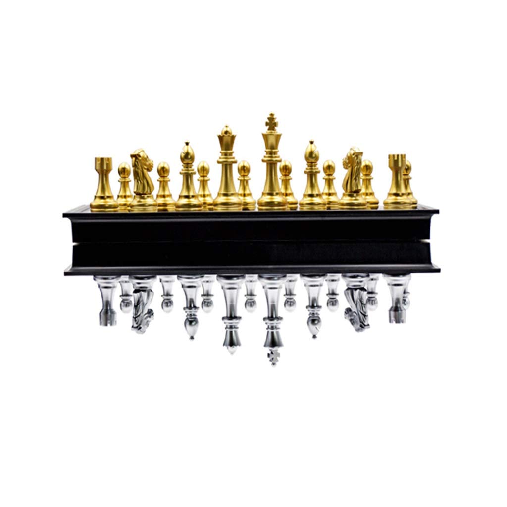 Chess Upgraded Magnetic Chess Set, Chess Board Game Set with Crafted Chesspiece & Storage Slots Incl