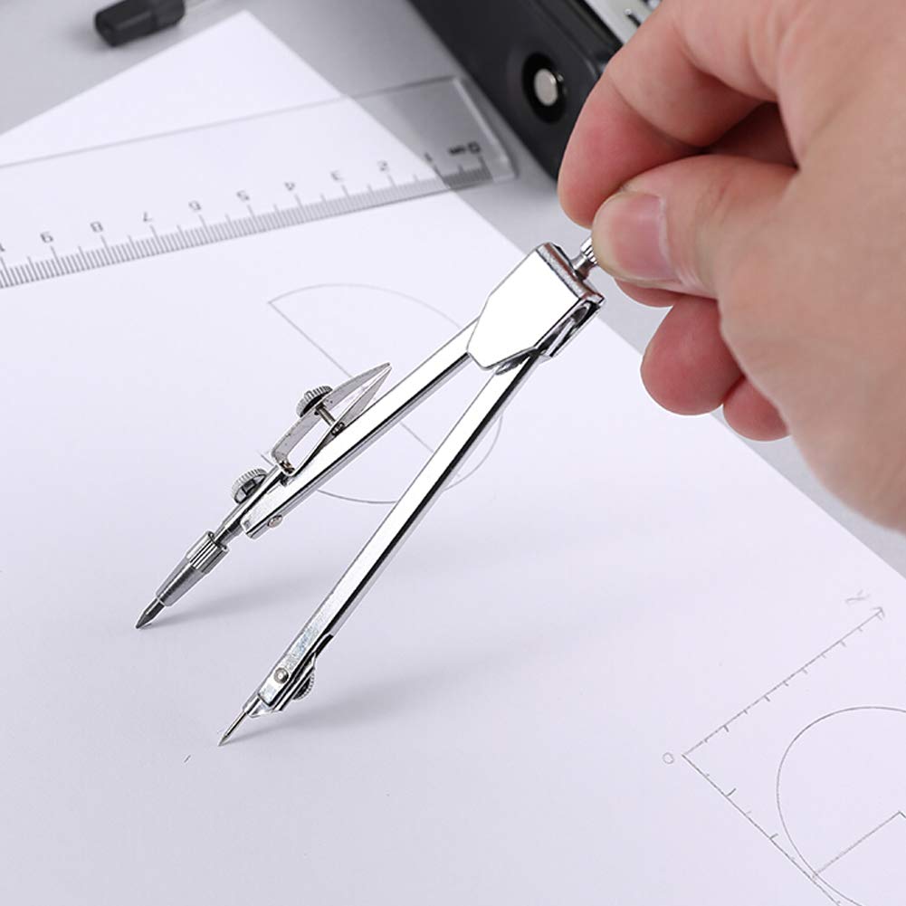 2 Pack Drawing Compass Math Geometry Tools