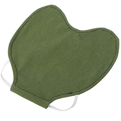 Schutzjacke für Hühnerflügel, hochwertiges Tuch, Huhnsattel, für kleine Haustiere, Geflügel (20 x 19,5 cm), grün) – Bild 4