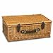 PICNIC TIME 207-50-404-000-0 Newbury Wicker Picnic Basket Set for 4 Persons, Navy Blue & Burgundy Plaid Pattern