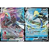 Inteleon V &amp; Vmax Card Set - Fusion Strike 078/264 &amp; 079/264 - Pokemon Ultra Rare 2 Card Lot