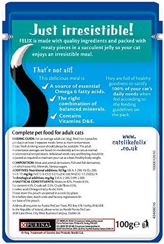 felix tuna in jelly pouches