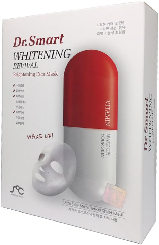 Sense of Care Dr. Smart Whitening Revival Brightening Face Mask (10 Sheets) 0fl.oz/0ml